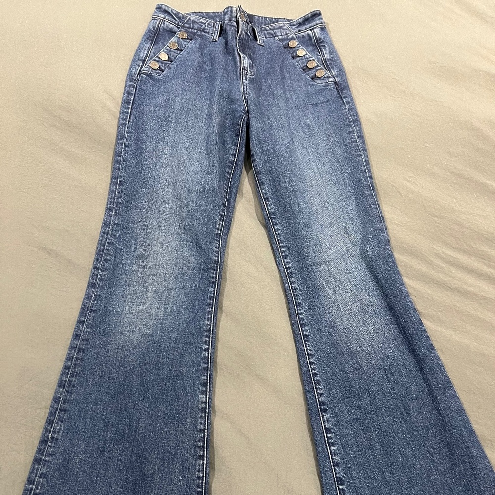 High Rise '70s Flare Jeans